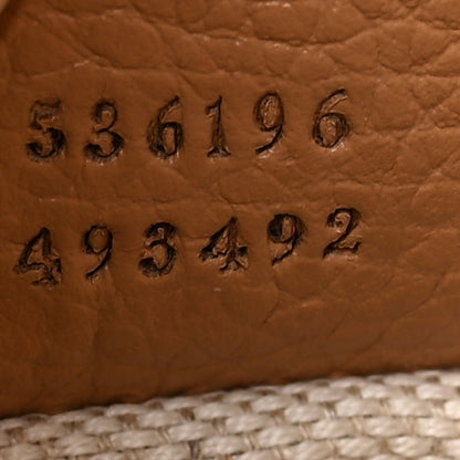 Gucci Pebbled Calfskin Medium Soho Chain Shoulder Bag Camelia 7 of 9