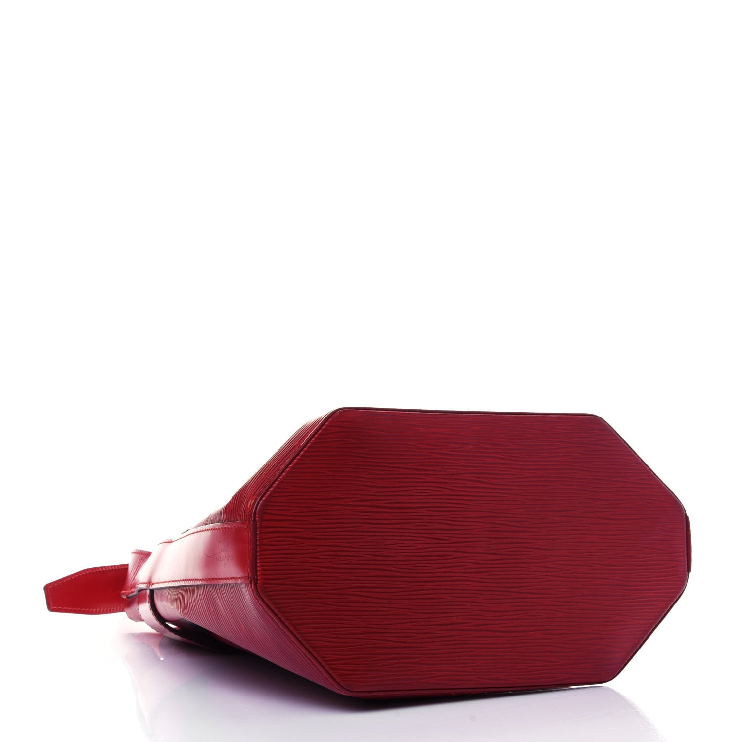 Louis Vuitton Epi Sac D'Epaule Castillan Red 3 of 6