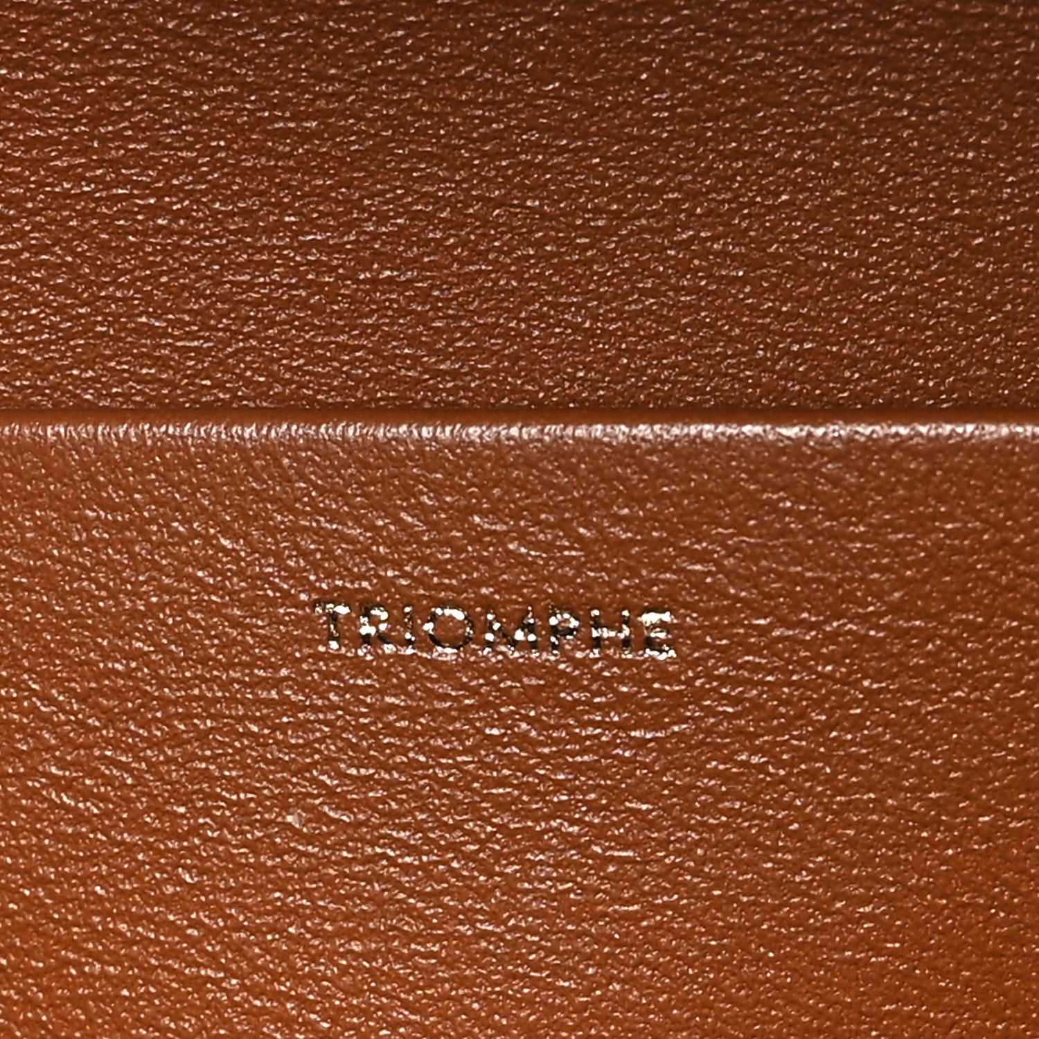 Celine Natural Calfskin Triomphe Shoulder Bag Tan 7 of 11