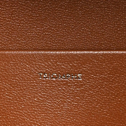 Celine Natural Calfskin Triomphe Shoulder Bag Tan 7 of 11