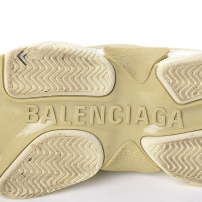Balenciaga Fabric Mesh Womens Triple S Sneakers 37 White 8 of 8