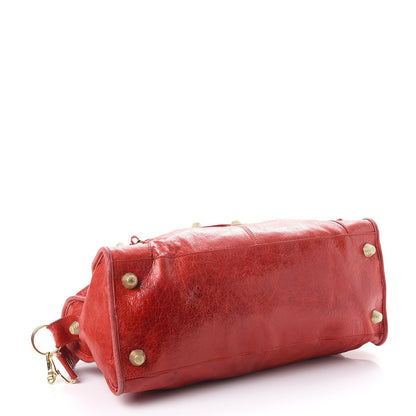 Balenciaga Agneau Giant 21 Gold Hardware Part Time Rouge Vermillon 4 of 11