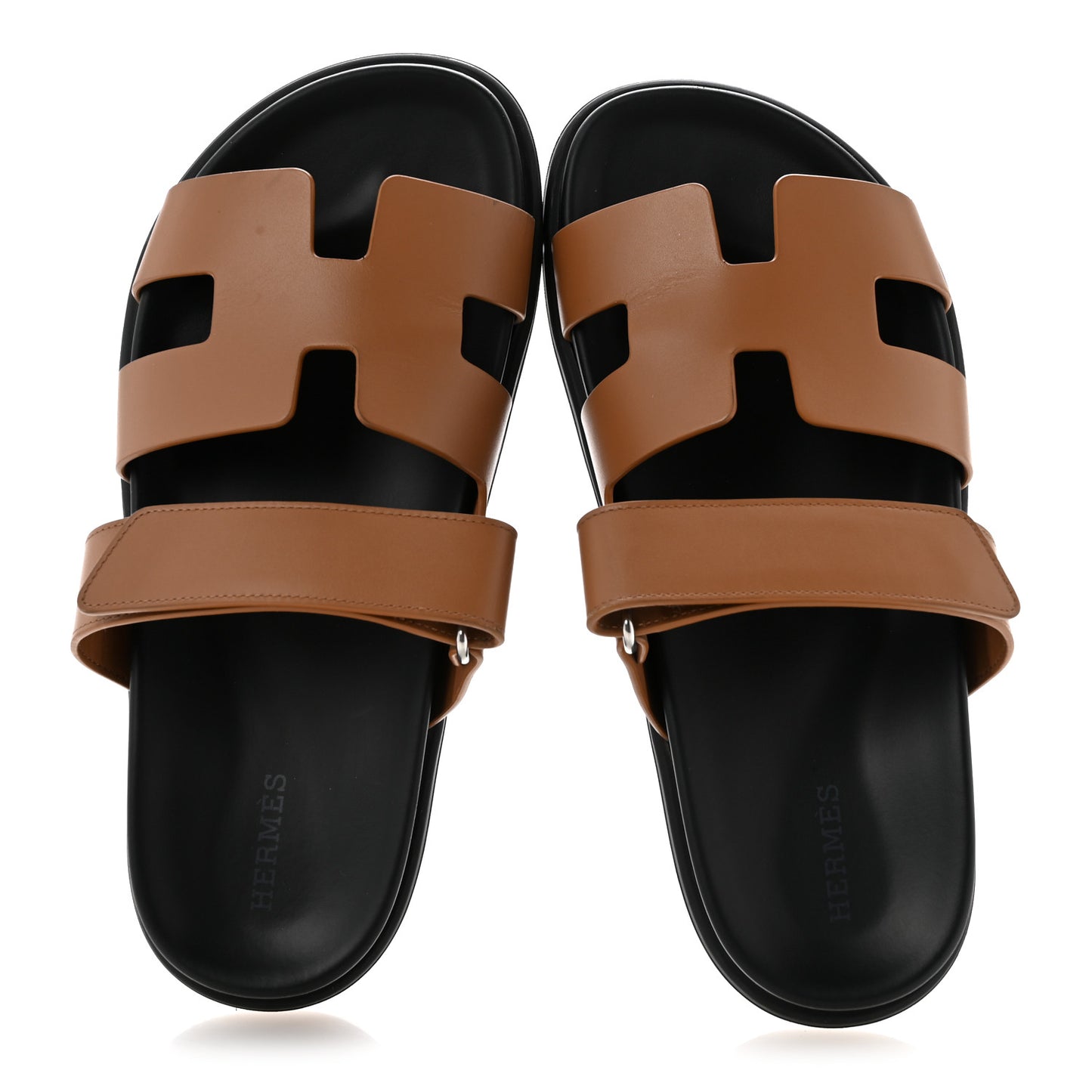 Calfskin Womens Chypre Sandals 37 Naturel