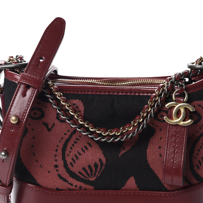 Chanel Knit Calfskin Small Gabrielle Hobo Red 11 of 11