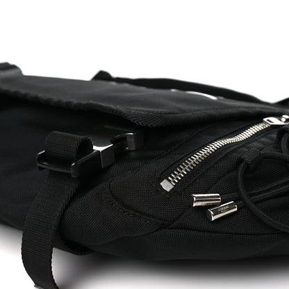 Celine Canvas Medium Trekking Messenger Bag Black 8 of 8