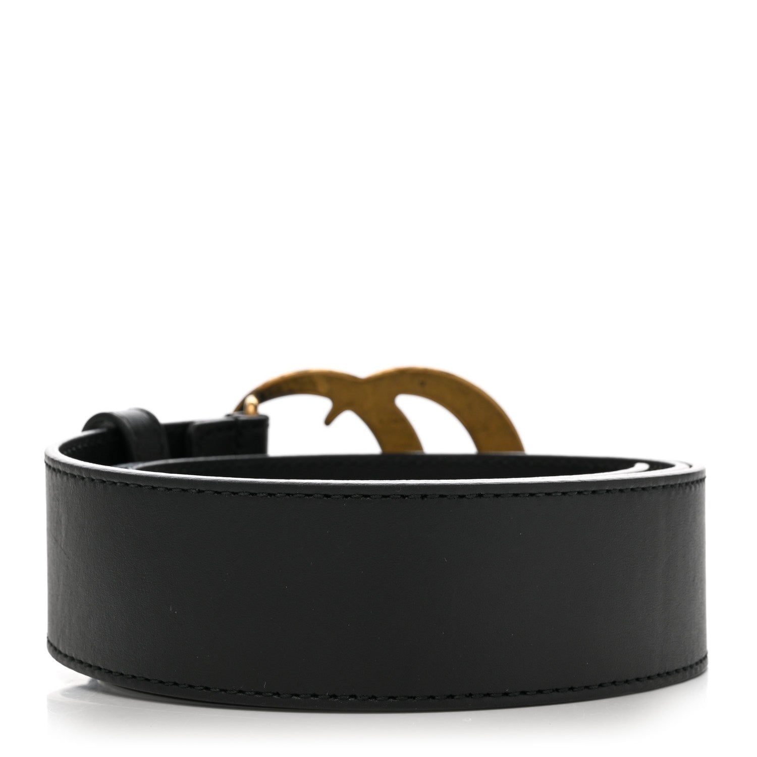 Gucci Calfskin Double G 40mm Belt 85 34 Black 2 of 6