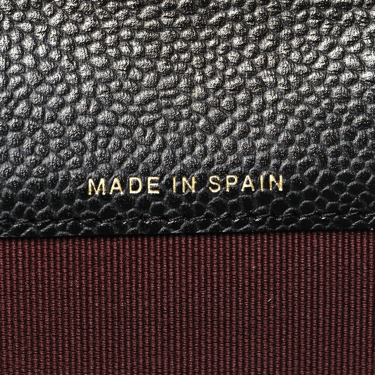 Caviar Quilted Flap Card Holder Wallet Black