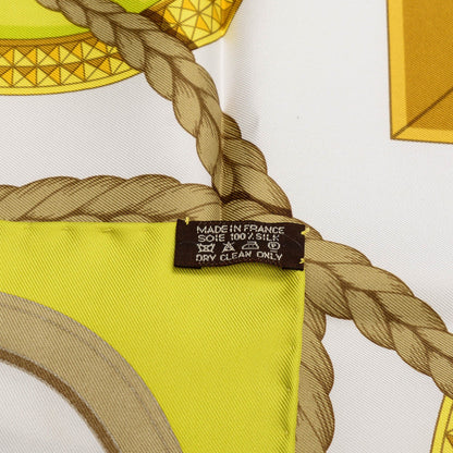 Hermes Silk Grand Apparat Scarf 90 2 of 5