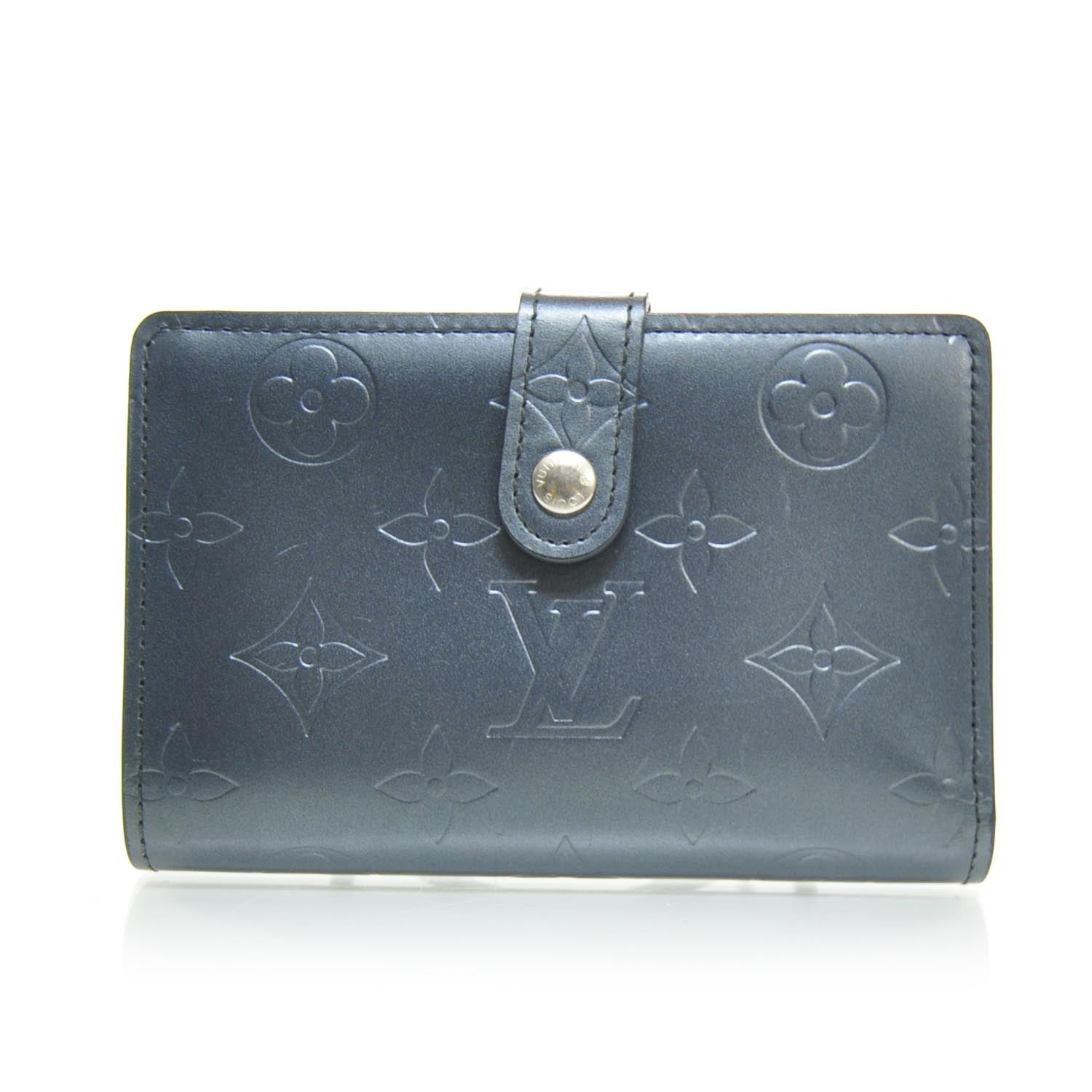 Louis Vuitton Mat French Purse Wallet Blue 1 of 7