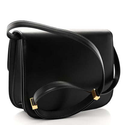 Celine Box Calfskin Medium Classic Box Flap Bag Black 3 of 10
