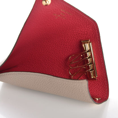 Louis Vuitton Calfskin Berlingot Key Holder Galet 5 of 7