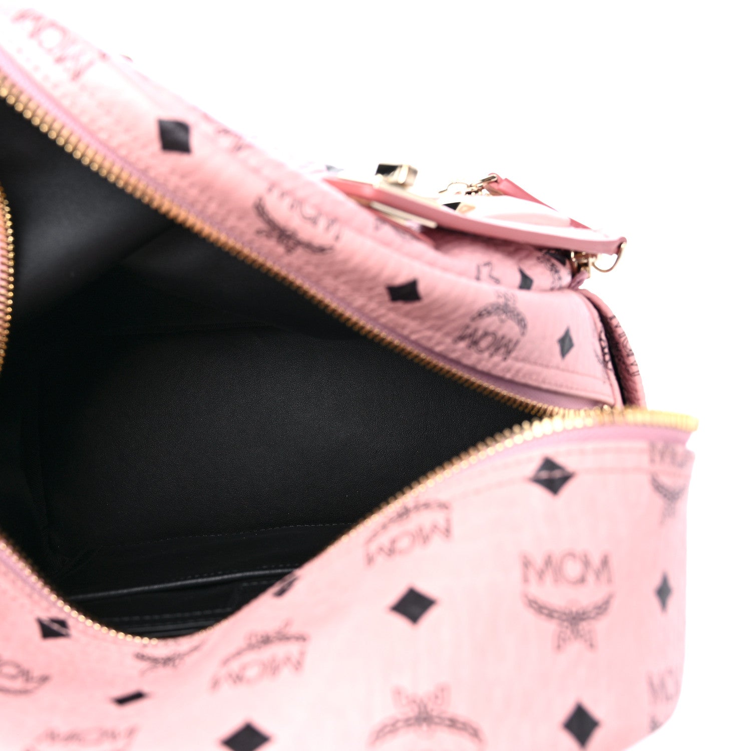 MCM Visetos Studded Small Dual Stark Backpack Light Pink 5 of 8