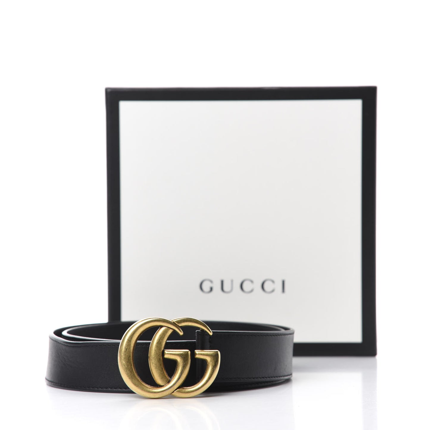 Calfskin Double G 30mm Belt 85 34 Black