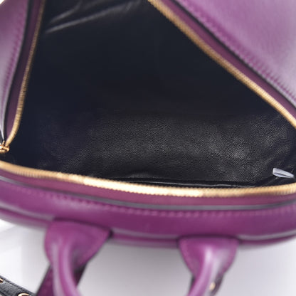 MCM Calfskin Mini Duchess Polke Studs Backpack Mystic Purple 7 of 14