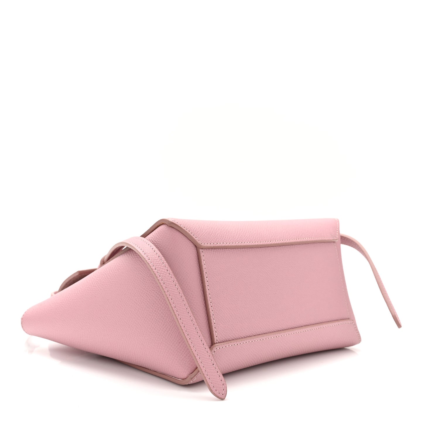 Grained Calfskin Nano Belt Bag Vintage Pink