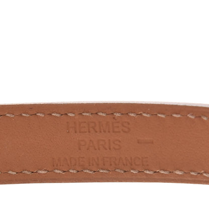 Hermes Lizard Kelly Double Tour Bracelet M Bougainvillea 5 of 6