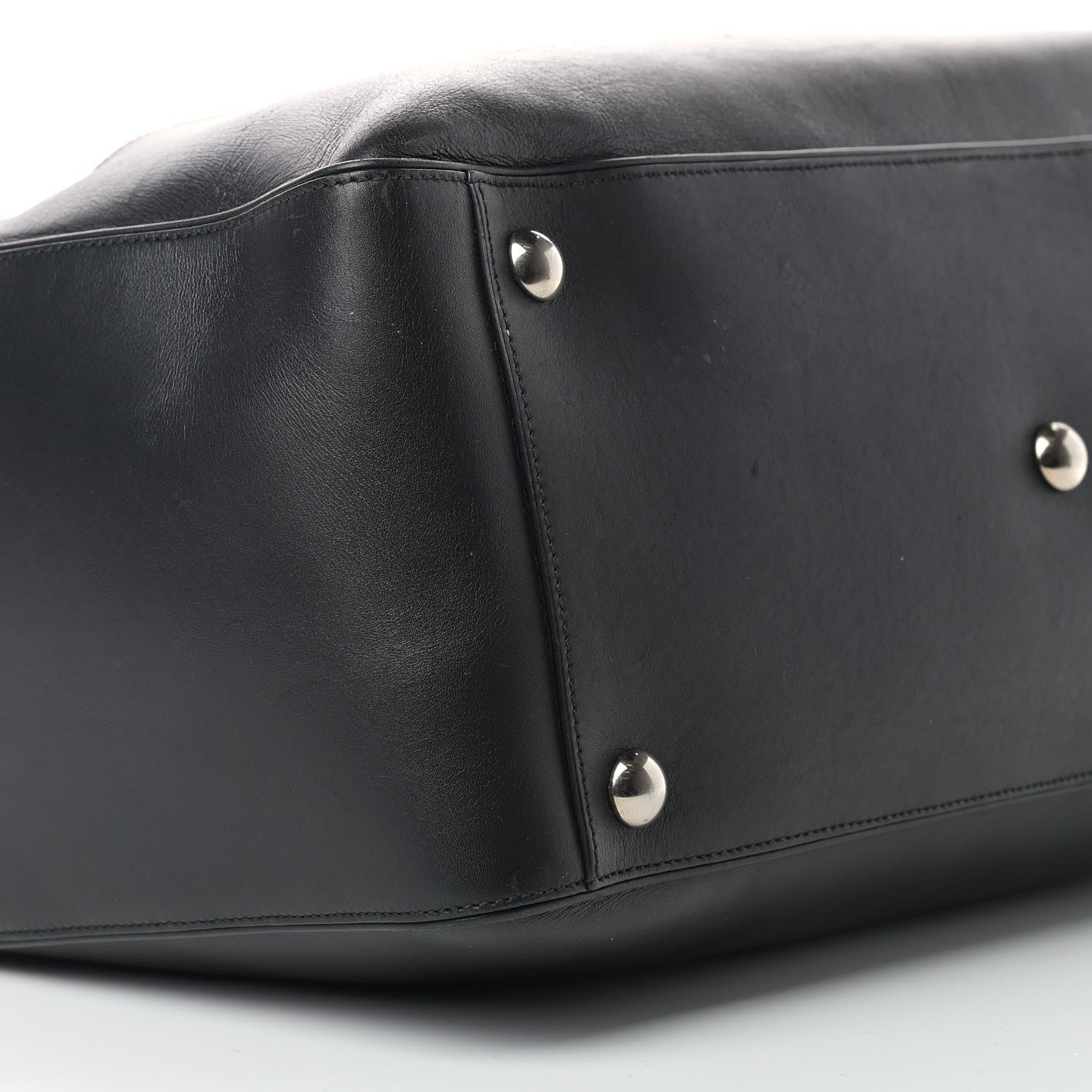 Saint Laurent Calfskin Medium Rive Gauche Duffle Black 8 of 16