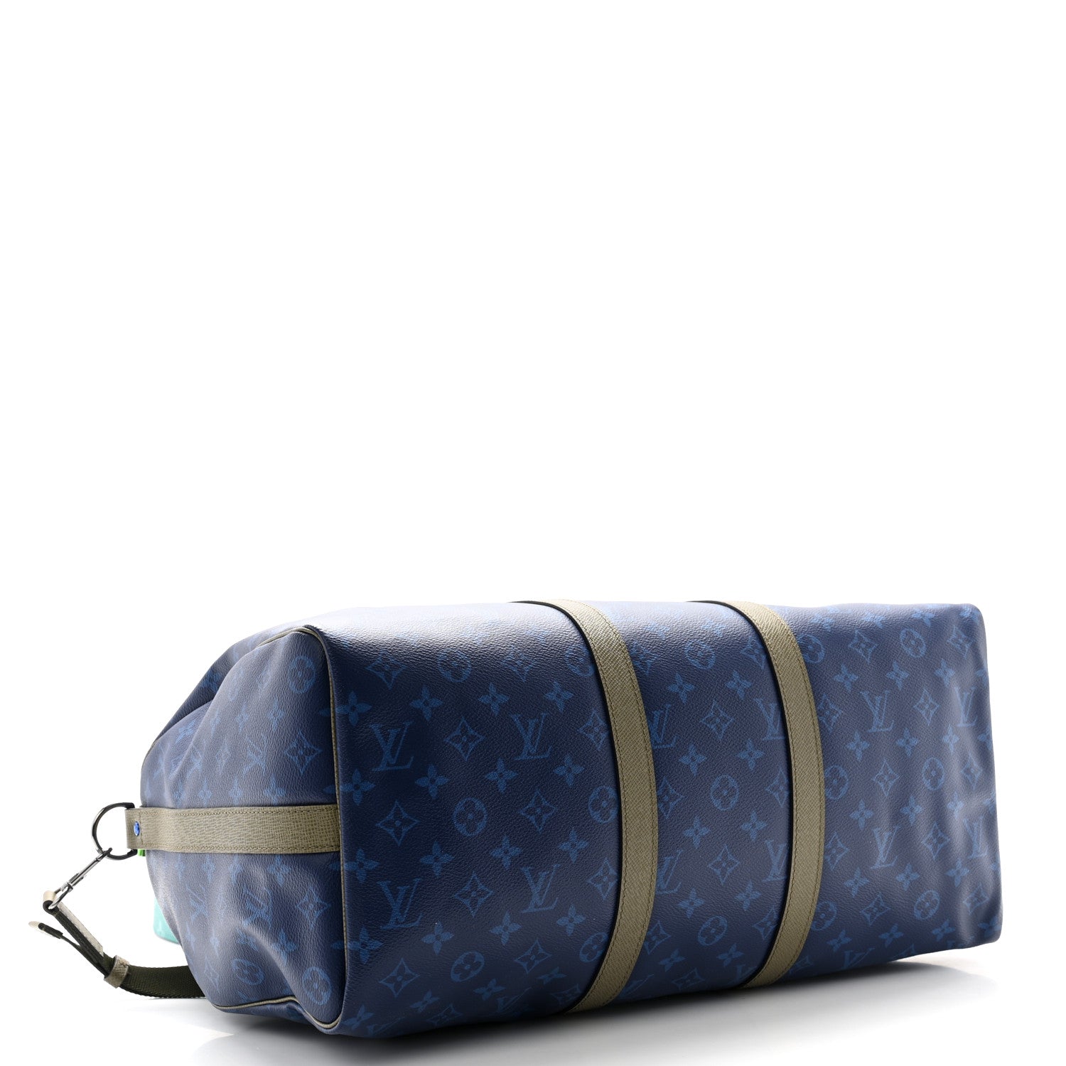 Louis Vuitton Monogram Outdoor Keepall Bandouliere 45 Pacific Blue 3 of 9