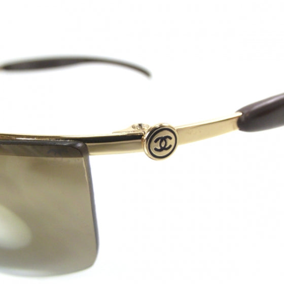 Frameless Sunglasses 4008 Gold