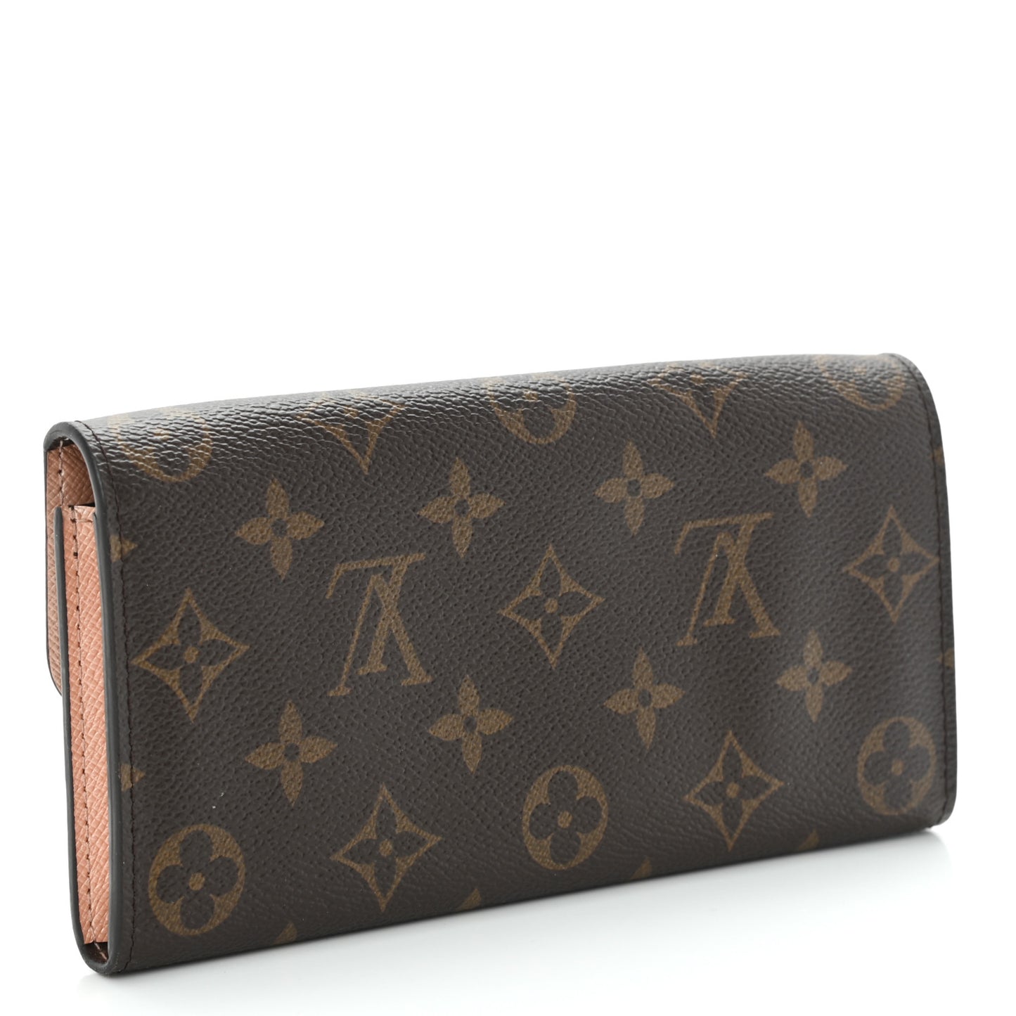 Monogram Emilie Wallet Rose Nacre
