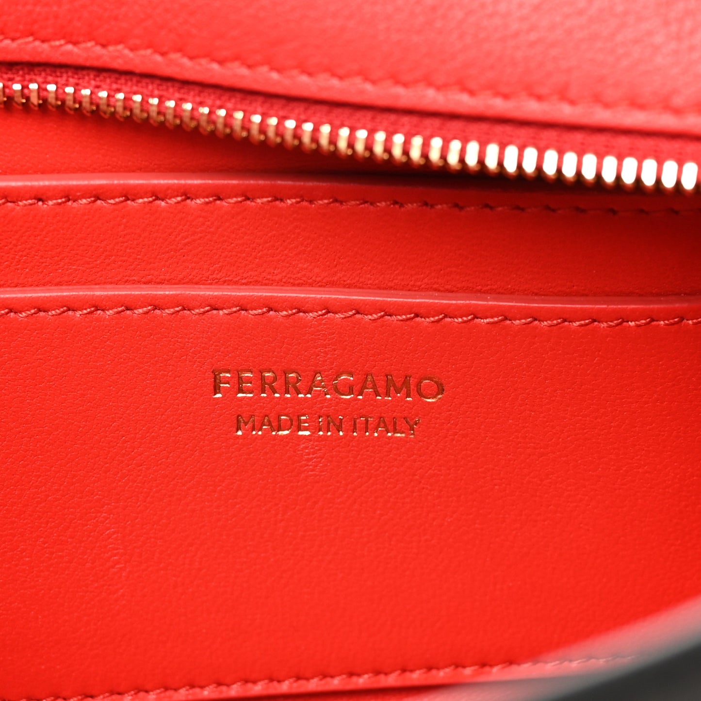 Calfskin Mini Hug Crossbody Bag Black Flame Red