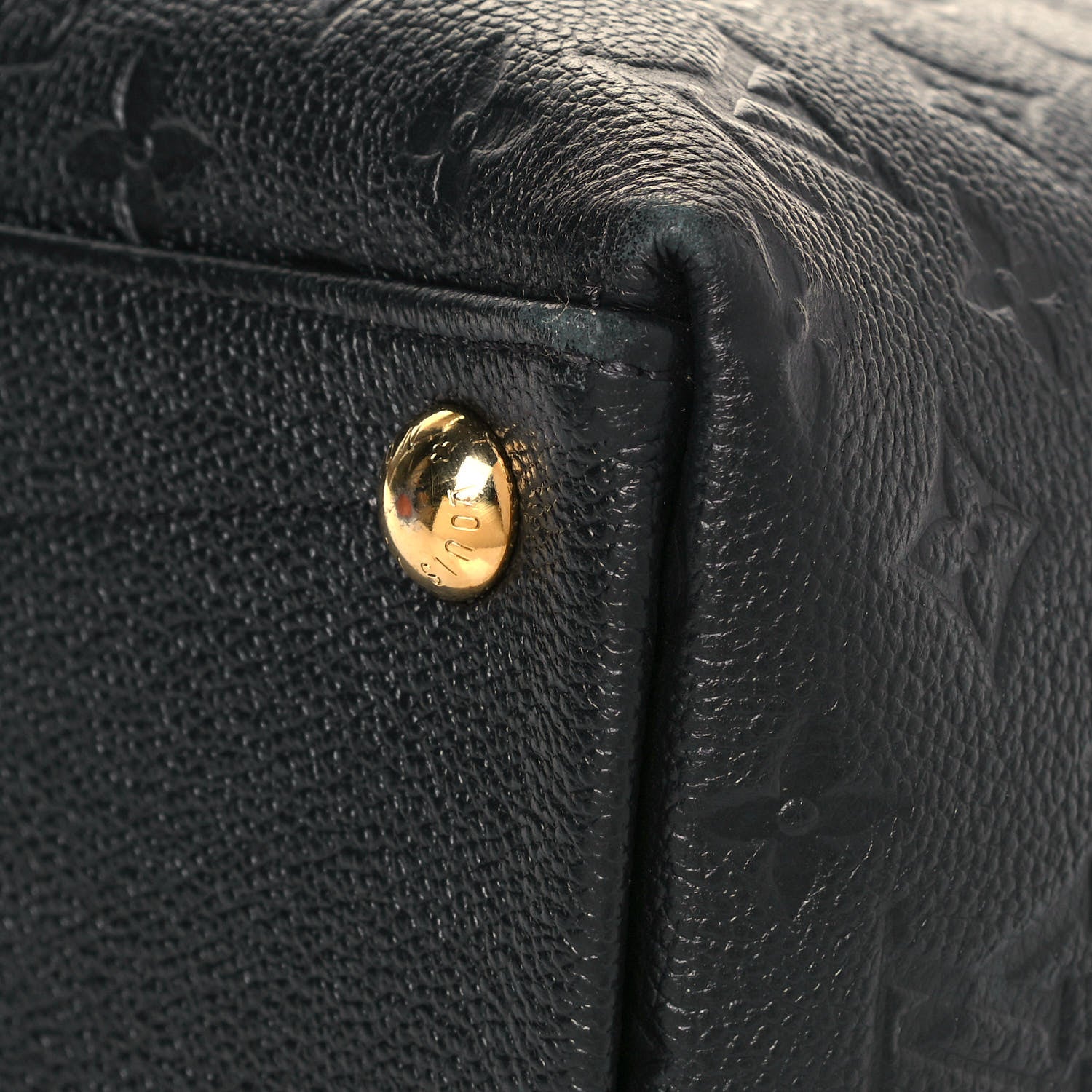 Louis Vuitton Empreinte V Tote MM Black 9 of 14