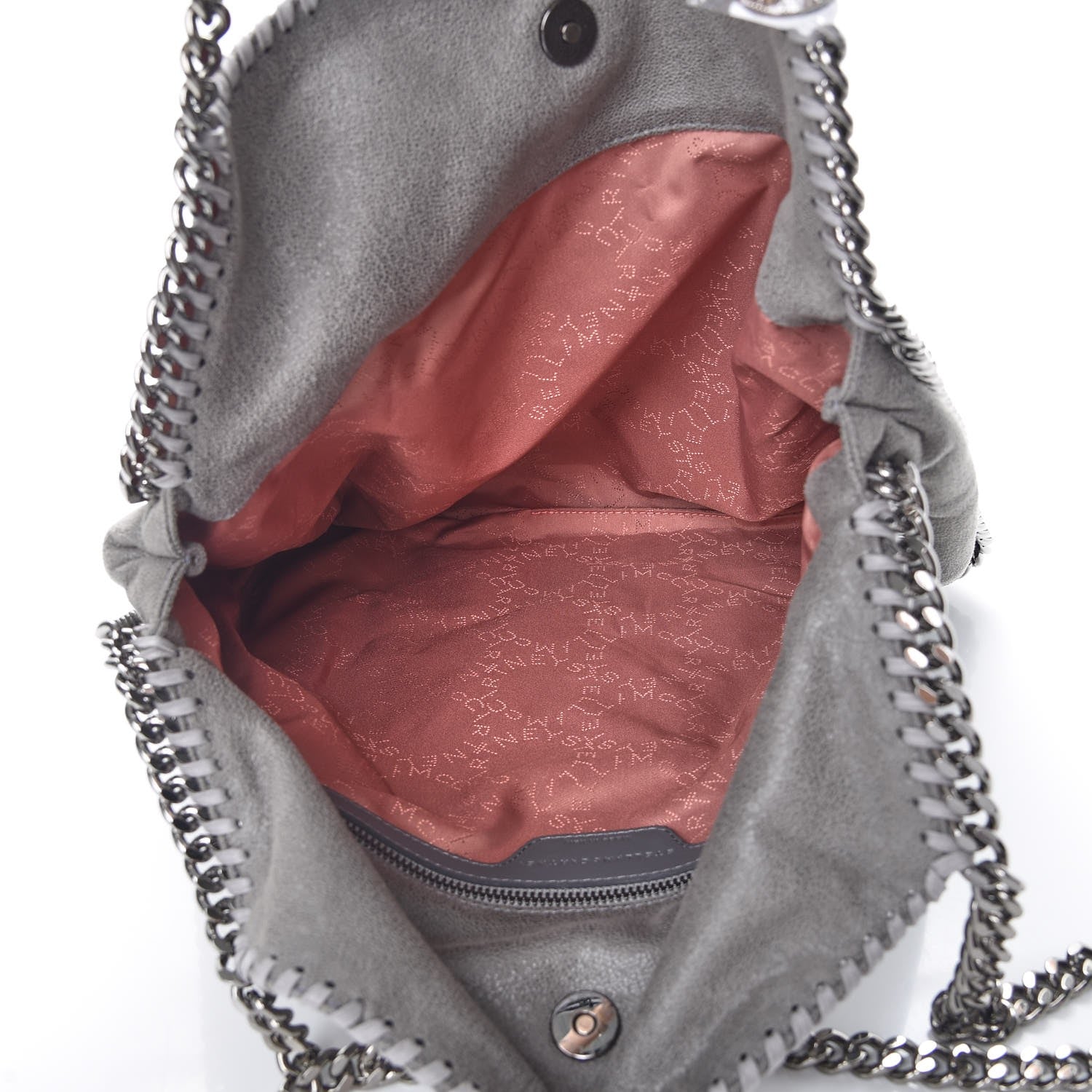 Stella McCartney Shaggy Deer Small Falabella Tote Light Grey 5 of 7