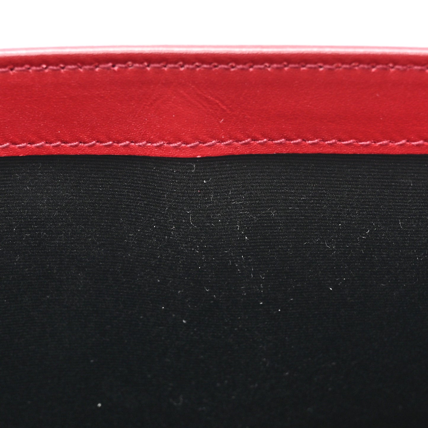 Nappa Patent Calfskin Two-Toned Small Monogram Kate Satchel Off White Oxblood Red