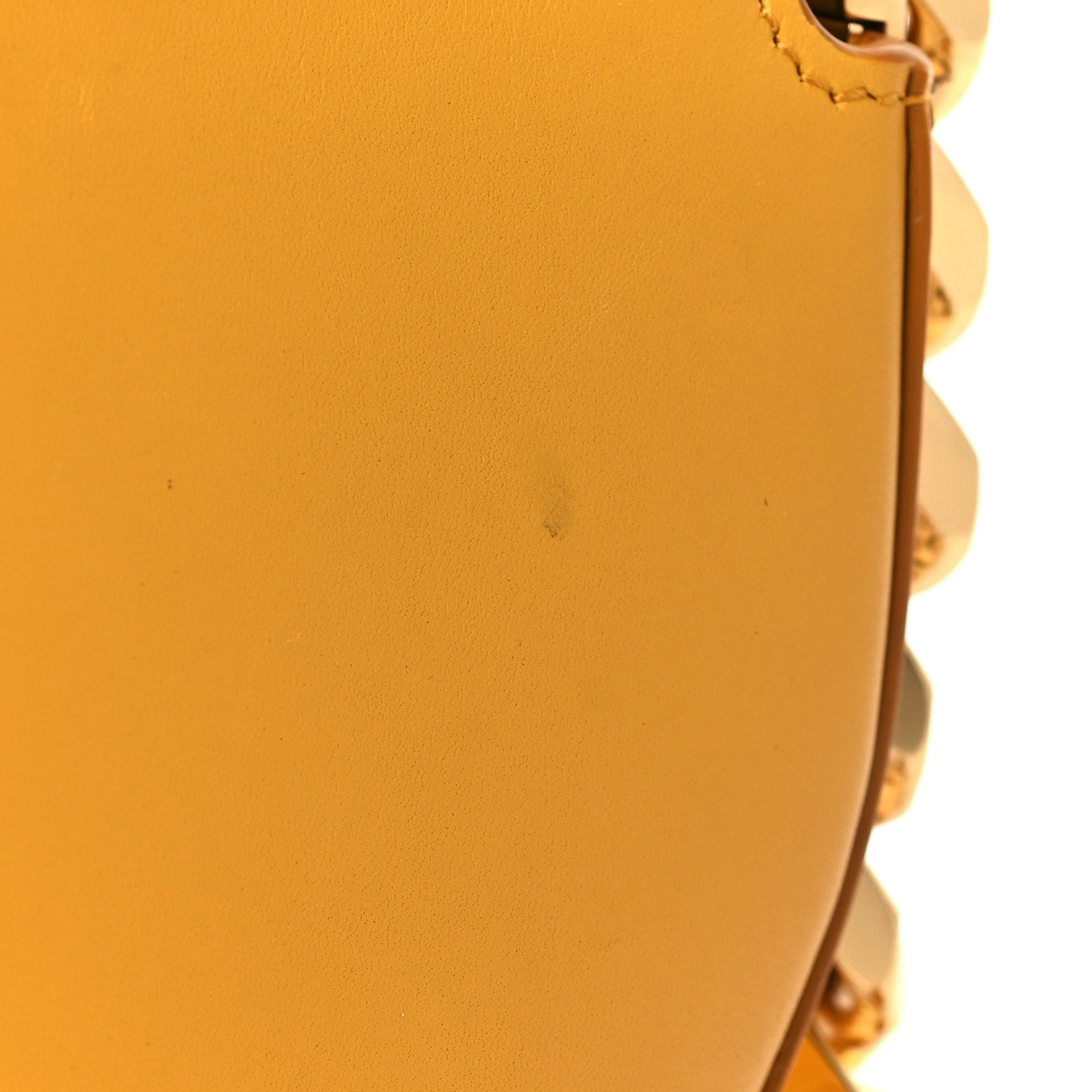 Burberry Calfskin Small Olympia Chain Shoulder Bag Marigold 10 of 10