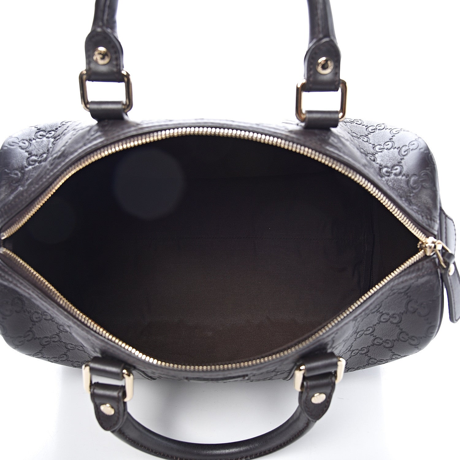 Gucci Guccissima Medium Joy Boston Dark Brown 5 of 10