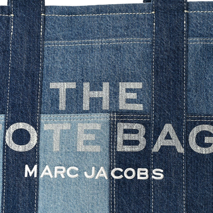 Marc Jacobs Denim Canvas Large The Tote Bag Blue 8 of 13