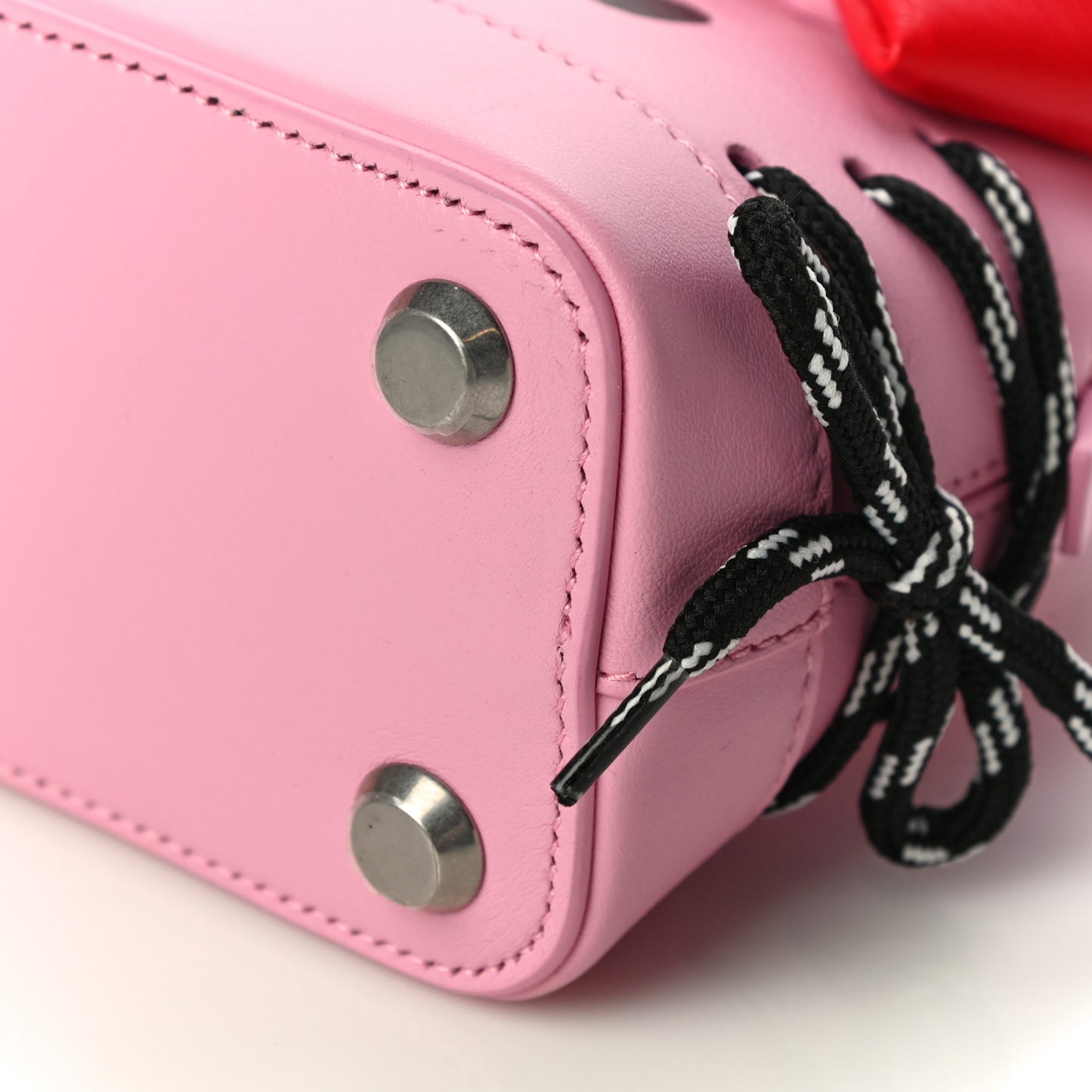 Calfskin Hello Kitty XXS Ville Top Handle Bag Pink