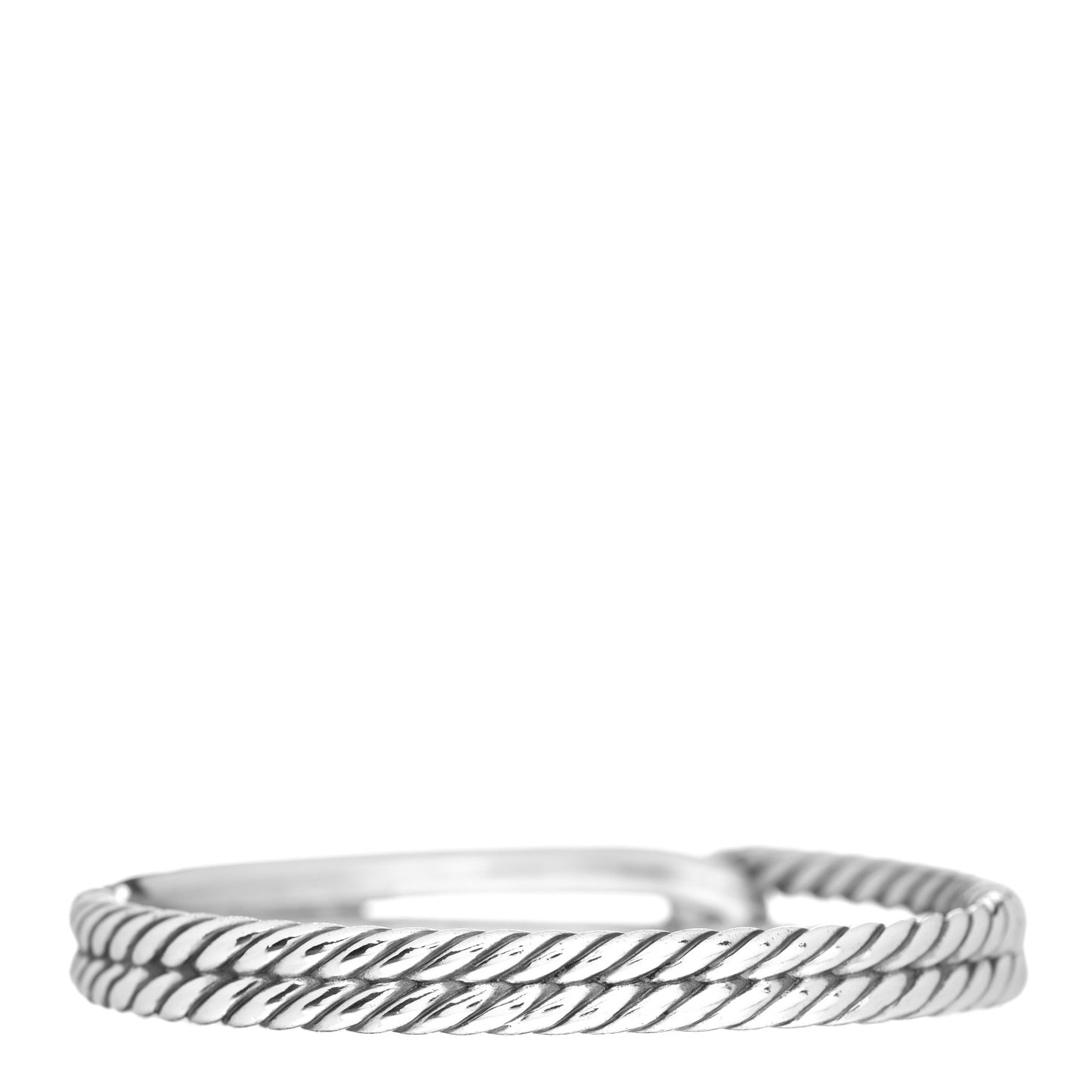 Sterling Silver 10mm Single Loop Labyrinth Bracelet