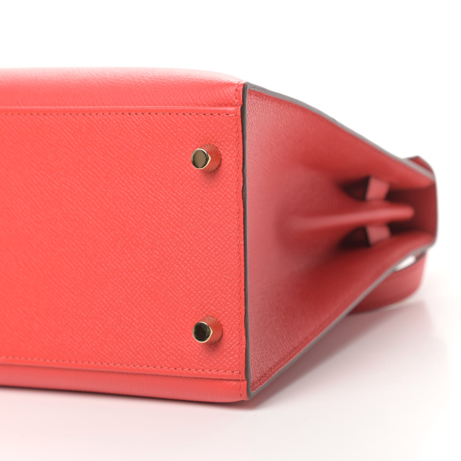 Hermes Epsom Kelly Sellier 28 Rouge Tomate 11 of 14