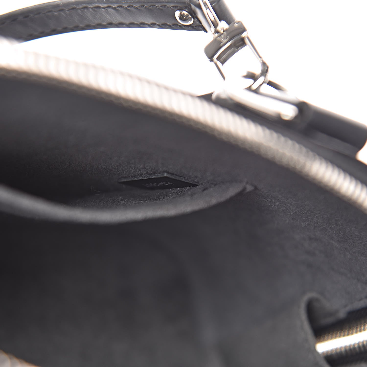 Louis Vuitton Epi Alma BB Black 7 of 10