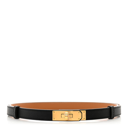 Hermes Epsom Kelly Belt Black 1 of 4