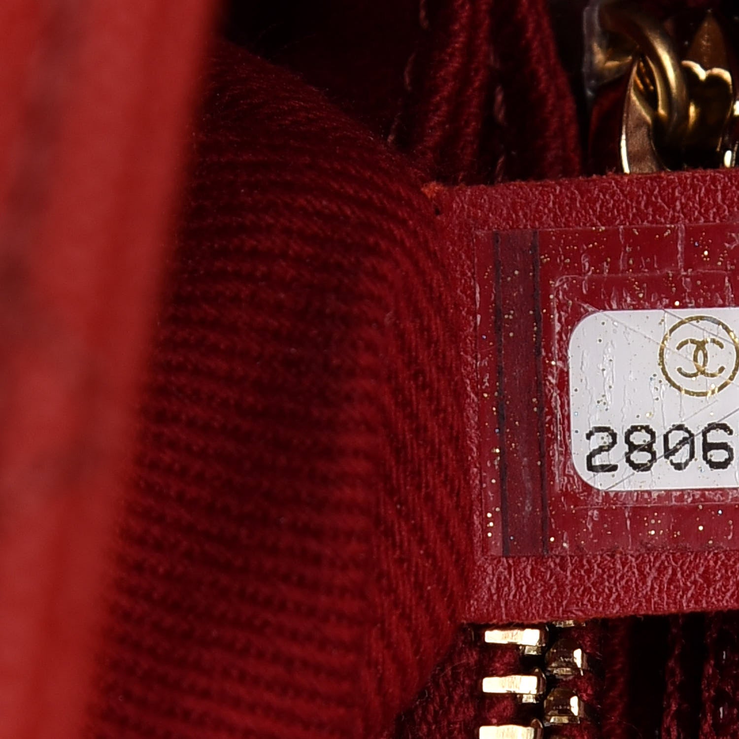 Chanel Caviar Quilted Medium Coco Handle Flap Red 6 of 8