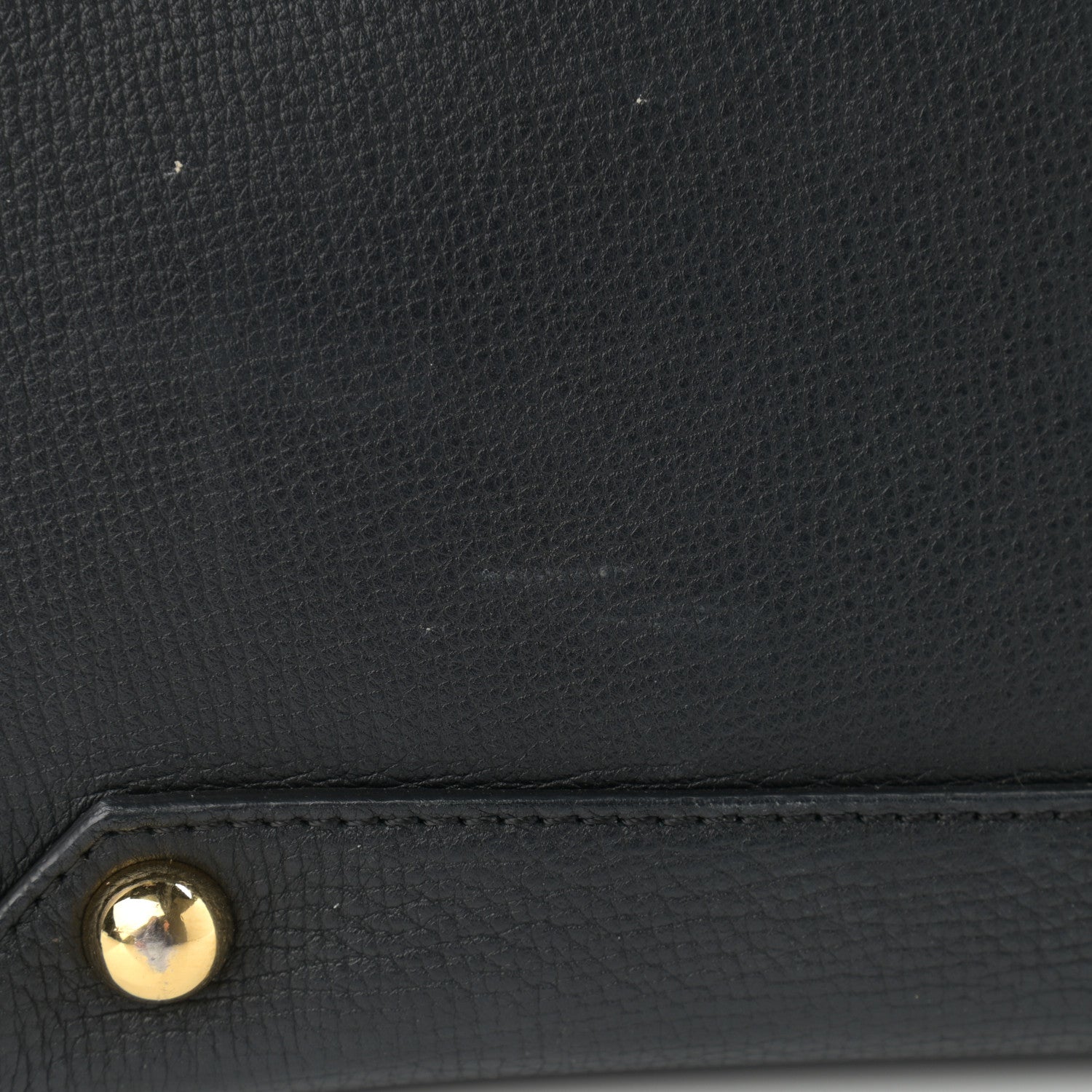 Burberry Grainy Calfskin House Check Medium Banner Tote Black 14 of 14