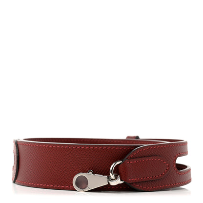 Hermes Epsom 35mm Harnachement Shoulder Strap Rouge H 1 of 6