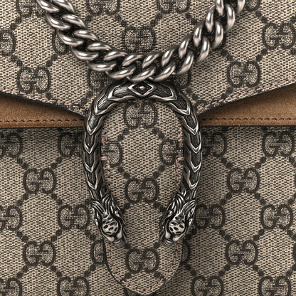 Gucci GG Supreme Monogram Mini Dionysus Shoulder Bag Taupe 8 of 11
