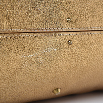 Chloe Metallic Calfskin Medium Paddington Satchel Gold 10 of 12