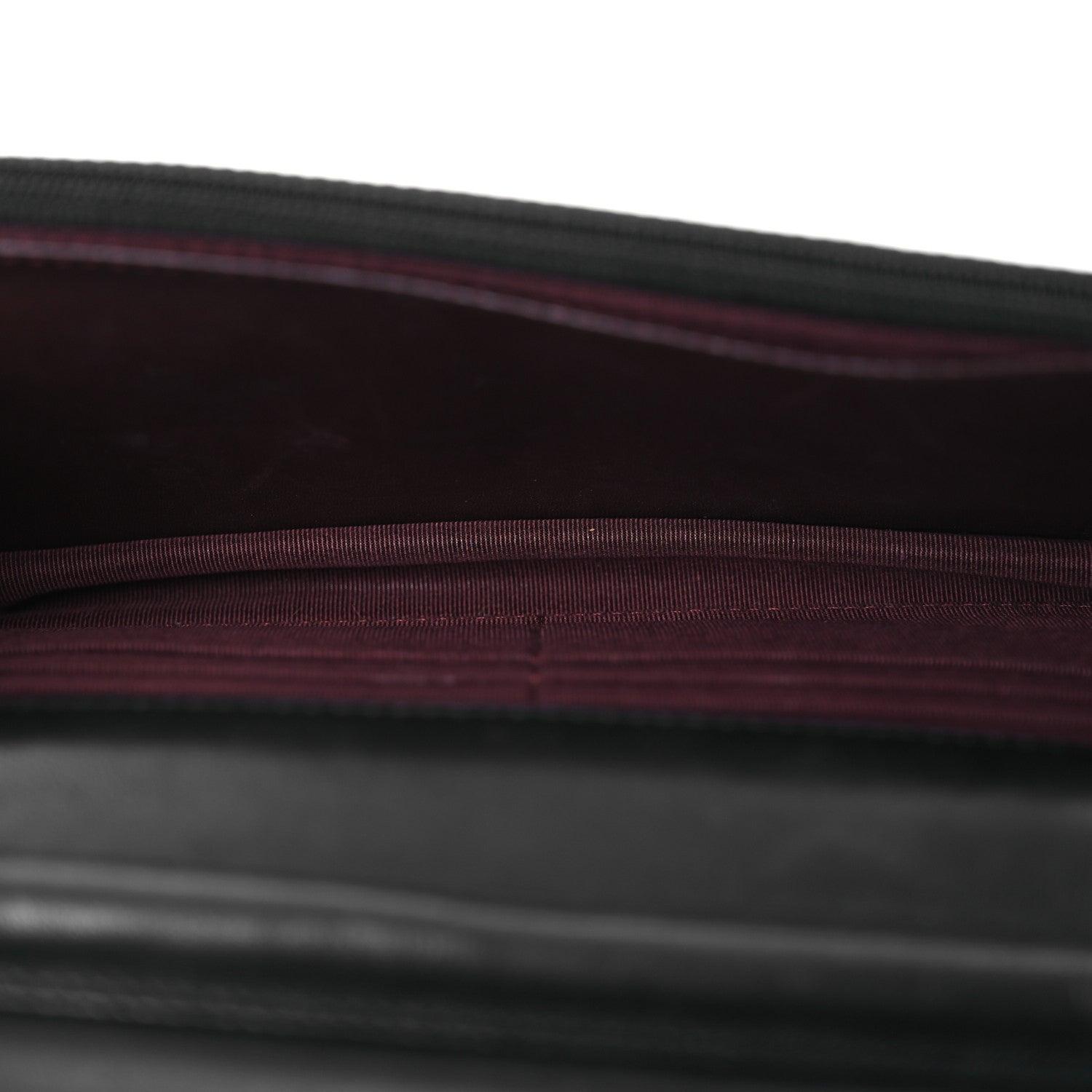 Chanel Lambskin Quilted Wallet On Chain WOC Black 5 of 16