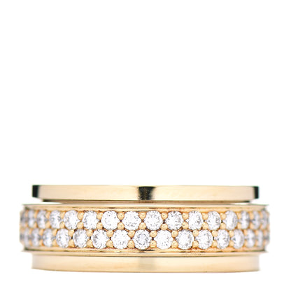 Piaget 18K Yellow Gold Diamond Possession Ring 52 6 1 of 5