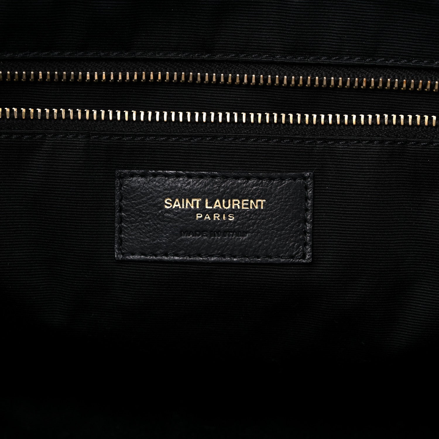 Saint Laurent Lambskin Quilted Maxi Icare Shopping Tote Black 7 of 10