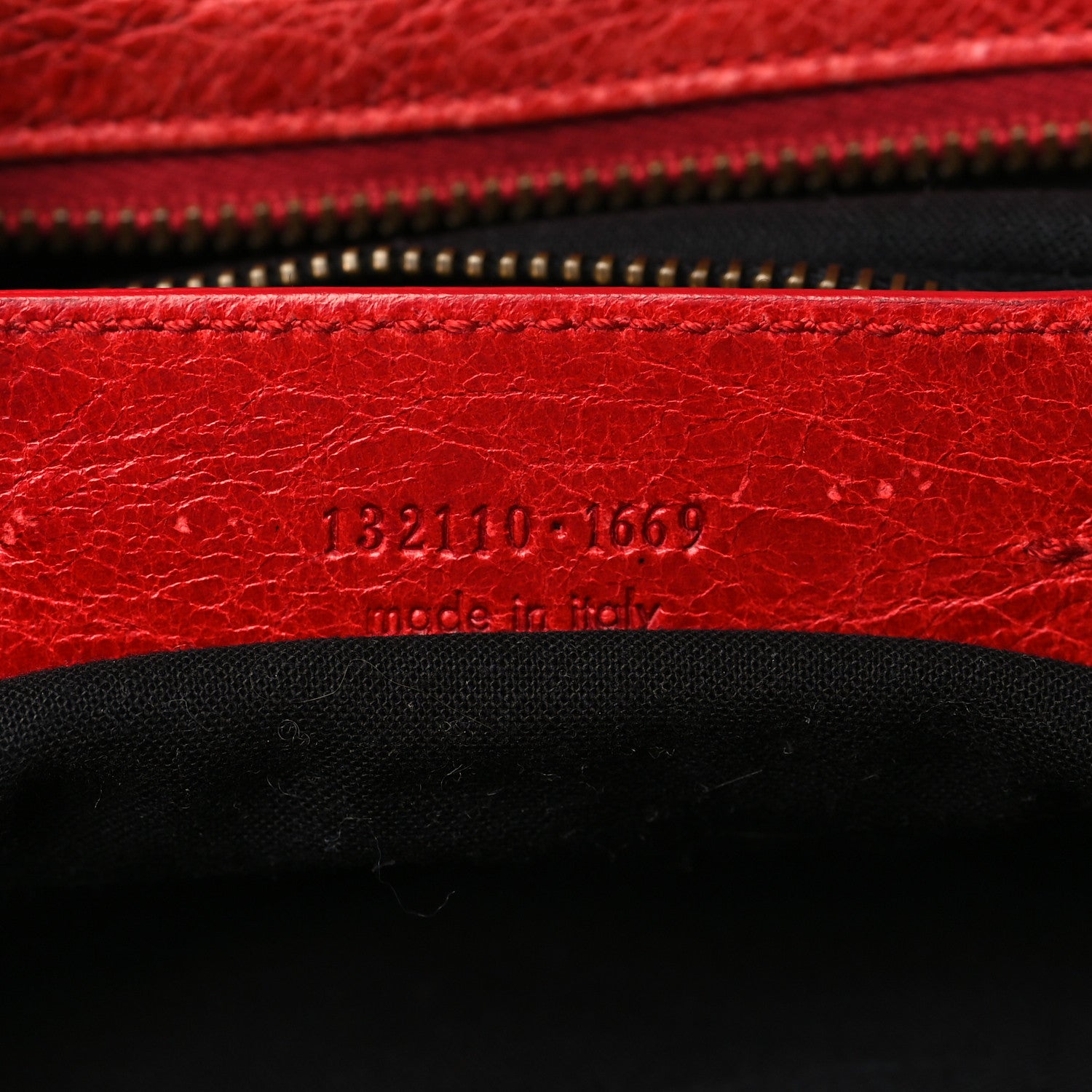 Balenciaga Agneau Classic Hardware Work Vermillion 7 of 12