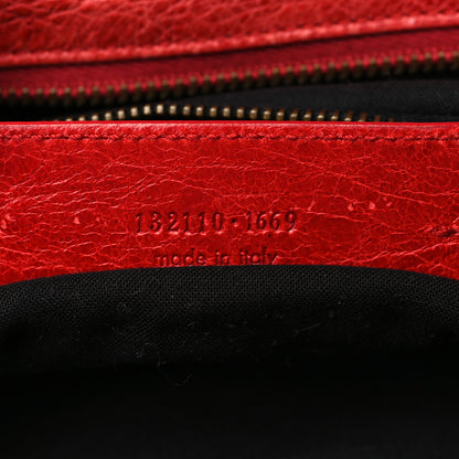 Balenciaga Agneau Classic Hardware Work Vermillion 7 of 12