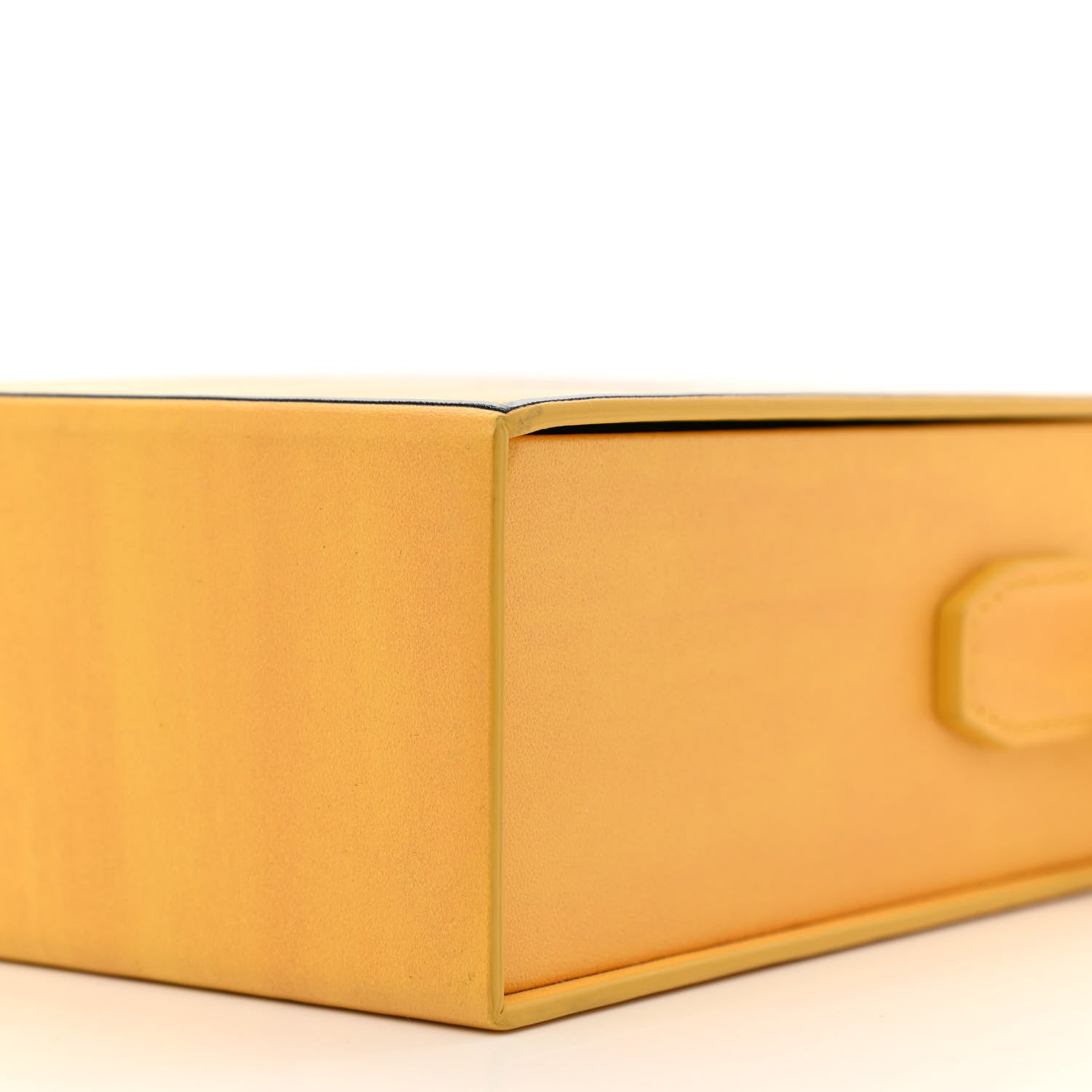 Fendi Vitello Fluffy Logo Vertical Box Yellow Box Black 9 of 9