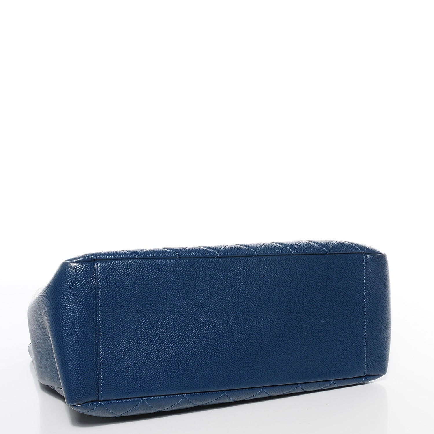 Chanel Caviar Grand Shopping Tote GST Dark Blue 4 of 8