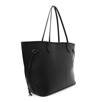 Louis Vuitton Epi Neverfull MM Black 3 of 15
