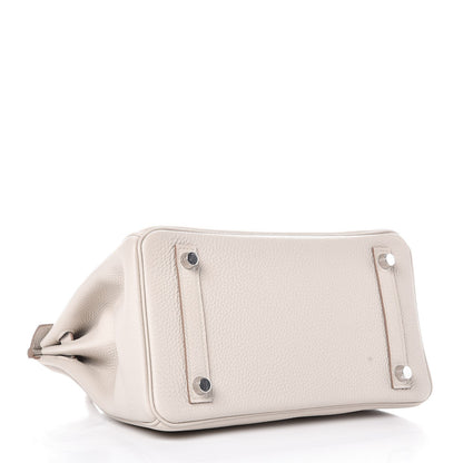 Hermes Togo Birkin 25 Beton 5 of 34